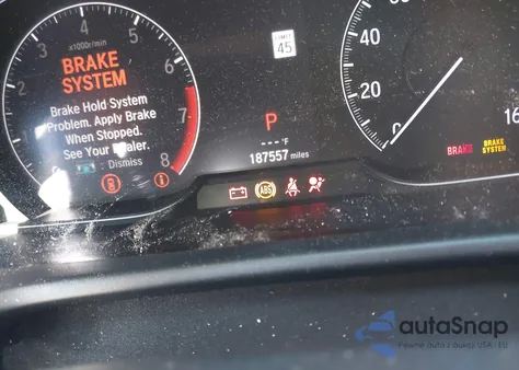 2018 Honda Accord Ex-L z USA, uszkodzony, nr VIN 1HGCV1F55JA220562